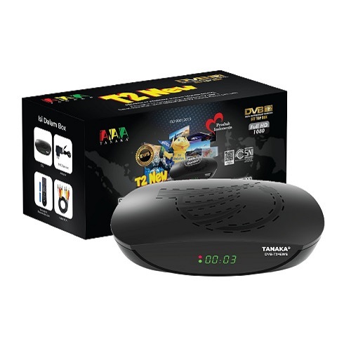 STB Digital DVB T2 Merek Tanaka Type T2 New